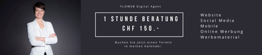 Endlich Ordnung im digitalen Marketing mit 1 Stunde Beratung für CHF 150.-.